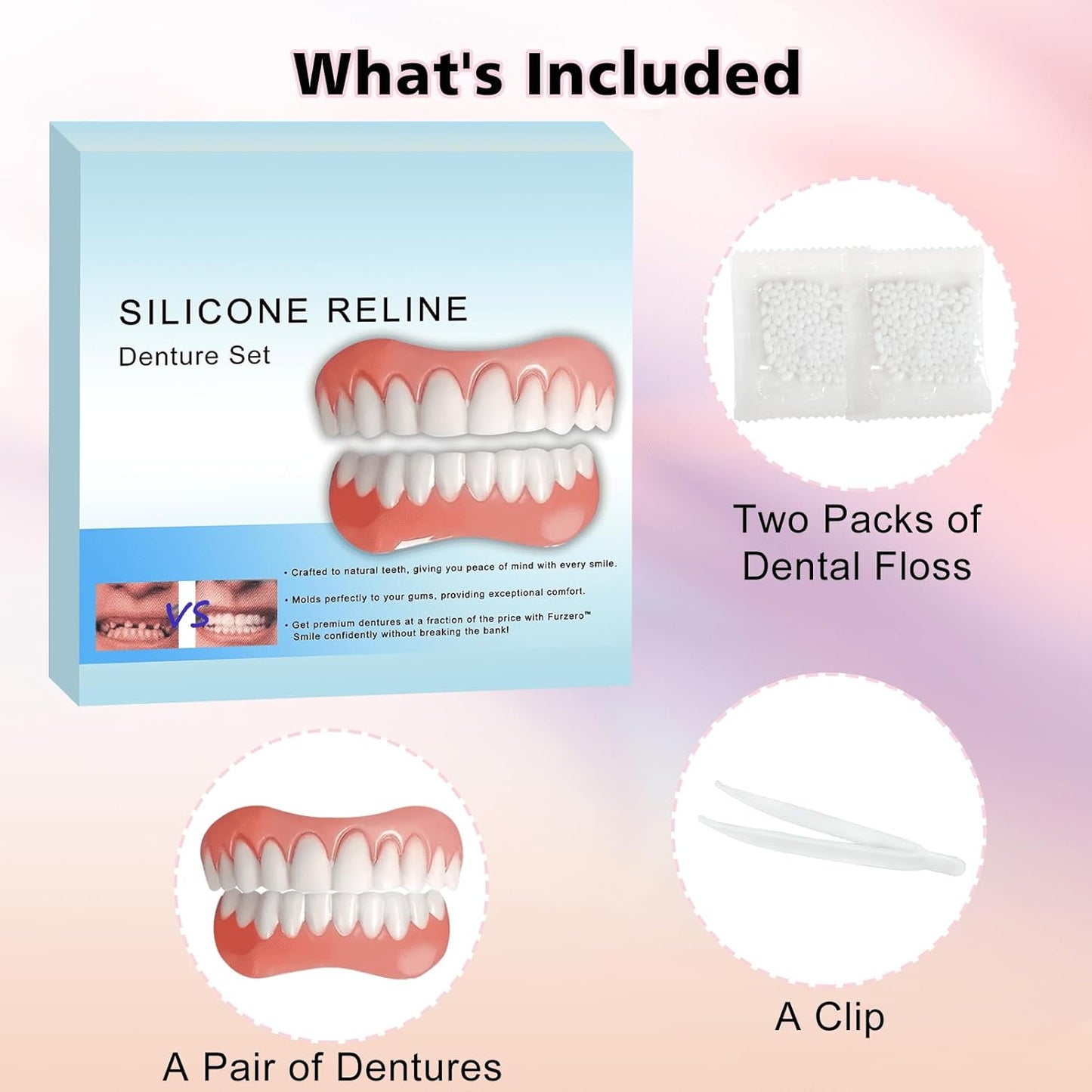 Silicone Reline Denture Set