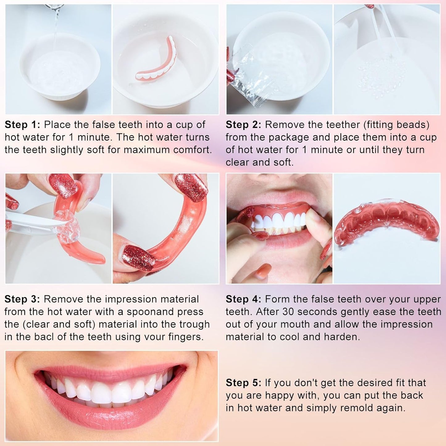 Silicone Reline Denture Set