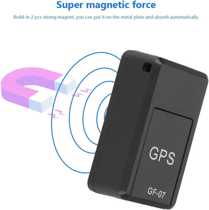 Mini GPS Tracker – Portable Magnetic Locator & Voice Recorder for Cars & Valuables